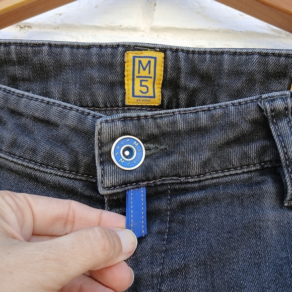 Meyer M5 Slim Jeans Washed Black Size 32/34 - Picture 4 of 9